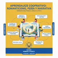 Vista previa - Unidades / Secuencias / Situaciones de Aprendizaje - 08M1SEM4 - El romanticismo, su poesía y narrativa - Portada