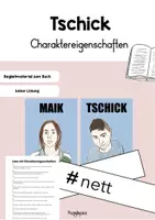 Vorschau - Arbeitsblätter - Materialpaket - Tschick Figuren - Seite 1