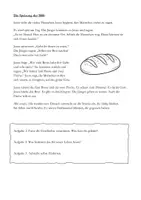 Vorschau - Arbeitsblätter - Die Speisung der 5000 - Bibelgeschichten in der Grundschule - Deckblatt