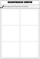 Vorschau - Stundenentwürfe - Materialpaket geometrische Formen und Körper - Seite 2