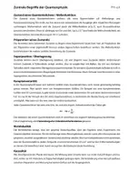 Vorschau - Merkblätter - Zentrale Begriffe der Quantenphysik – kompakt erklärt - Seite 1