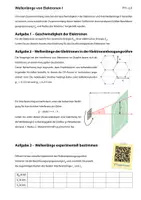 Vorschau - Arbeitsblätter - Elektronenbeugung: Gitter, Bragg & de Broglie im Experiment - Seite 3