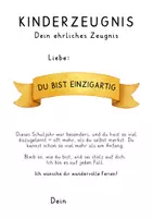 Vorschau - Anderer Materialtyp - Das ehrliche Kinderzeugnis - editierbare Datei - Seite 2