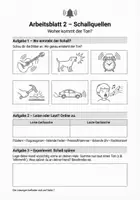 Vorschau - Arbeitsblätter - Schall & Hören – Komplettes Unterrichtspaket (Klasse 3–6) - Seite 3