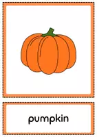 Vorschau - Bildkarten - THANKSGIVING - PICTURE & WORD CARDS (Englisch Bildkarten) - Seite 1