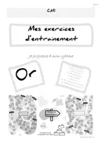 Aperçu - Feuilles d'exercices - Orthographe CM1 : Exercices - Corrigés - Page 1