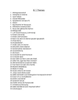 Vorschau - Prüfungsvorbereitung - B1 sprechen Themen List - Prüfungsvorbereitung - Seite 1