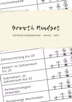 Vorschau - Lehrpläne/Lehrermaterial - Growth Mindset - Entwicklungsbogen SEP1 Mathe - Deckblatt