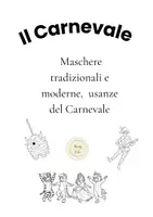anteprima - Flashcard - PDF DI CARNEVALE :maschere tradizionali e moderne - Pagina 1