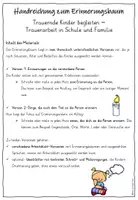 Vorschau - Mal- und Bastelvorlagen - Bastelvorlage "Mein Erinnerungsbaum" - Trauerarbeit mit Kindern in Schule und Familie im Todesfall (Tod Sterben Trauer) - Seite 3