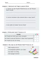Vorschau - Arbeitsblätter - iru_iruBildung Miradsch-Nacht - Seite 2