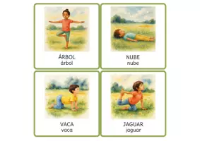 Vista previa - Unidades / Secuencias / Situaciones de Aprendizaje - Tarjetas de lectoescritura multinivel - página 1