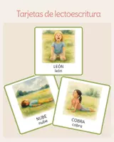 Vista previa - Unidades / Secuencias / Situaciones de Aprendizaje - Tarjetas de lectoescritura multinivel - Portada