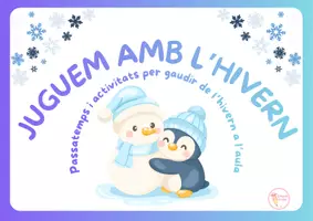 Vista previa - Hojas de trabajo - Juguem amb l'hivern🩵❄️ - página 1