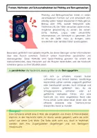 Vorschau - Arbeitsblätter - Phishing Betrugsmaschen: Digitale Sicherheit - Seite 2