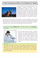 Vorschau - Arbeitsblätter - Optische Geräte (Lupe, Mikroskop, Teleskop) Licht & Linsen - Seite 2
