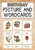 Vorschau - Fördermaterial/Inklusion - BIRTHDAY - PICTURE & WORD CARDS (Englisch Bildkarten) - Deckblatt