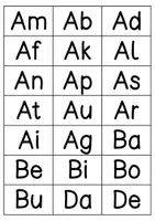 Vorschau - Fördermaterial/Inklusion - Silbenkärtchen_EDUKI_Frau - Seite 2