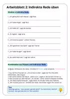 Vorschau - Arbeitsblätter - Inhaltsangaben Übung mit Merksätzen und Tipps - Seite 3