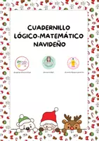 Vista previa - Unidades / Secuencias / Situaciones de Aprendizaje - Cuadernillo Lógico-matemática navidad INFANTIL - Portada