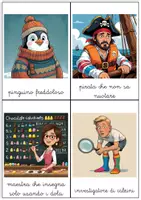 anteprima - Flashcard - Carte inventa storie: genere comico-umoristico! - Pagina 1