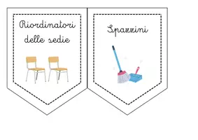 anteprima - Flashcard - Incarichi a scuola! - Pagina 1
