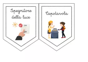 anteprima - Flashcard - Incarichi a scuola! - Pagina di copertina