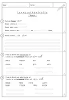 Vorschau - Test - Lernzielkontrolle Nomen (2-fach Differenzierung) - Seite 2