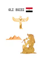 anteprima - Materiale di supporto/inclusione - GLI EGIZI (spiegazione - verifica - attività creative) - Pagina di copertina