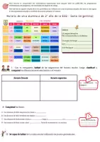 Aperçu - Préparation de séquence / Séquence complète - Séquence 3 6e BIL Lo cotidiano - Page 3