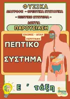 Προεπισκόπηση - Διαδραστικό υλικό - Πεπτικό σύστημα - Παρουσίαση -Φυσικά Ε΄τάξη - Εξώφυλλο