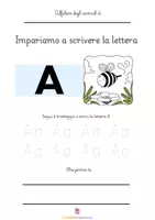 anteprima - Esercizi - 30 Schede Didattiche di Italiano – L’Alfabeto - Pagina 2