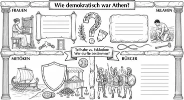 Vorschau - Arbeitsblätter - Wie demokratisch war Athen? Attische Demokratie - Gesellschaftsstruktur - Seite 2