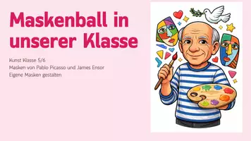 Vorschau - Arbeitsblätter - Maskenball in unserer Klasse (Karneval) - Einführung - Seite 1
