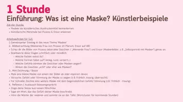 Vorschau - Arbeitsblätter - Maskenball in unserer Klasse (Karneval) - Einführung - Seite 3
