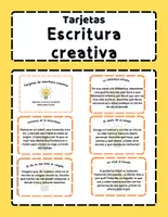 Vista previa - Tarjetas / Manipulativos - Tarjetas de escritura creativa - Portada