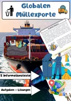 Vorschau - Arbeitsblätter - Globale Müllexporte: Plastik, Elektroschrott, Umwelt - Deckblatt