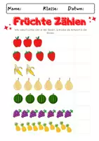 Vorschau - Arbeitsblätter - Zählen und Addieren Zahlenraum 1-10 - Seite 2