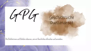 Vorschau - Arbeitsblätter - Geschichtliche Quellenarbeit: Präsentation, Arbeitsblatt, Hefteintrag - Seite 3