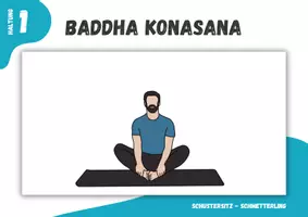 Vorschau - Stationenlernen - Yoga⎮8 Sitzende Haltungen - 16 Stationskarten - Seite 1