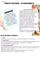 Vorschau - Stationenlernen - Lerntheke Küche Theorie Stationskarten - Deckblatt