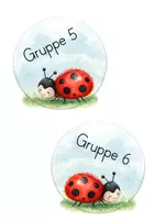 Vorschau - Anderer Materialtyp - Tischgruppen-Schilder Marienkäfer - Seite 3