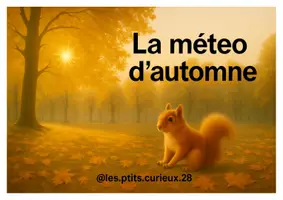Aperçu - Préparation de séance / Séance complète - Kamishibaï - La météo d'automne - - Page de couverture