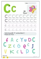 Vorschau - Arbeitsblätter - Buchstaben lernen A–Z – Arbeitsblätter inkl.Umlaute (Ä,Ö,Ü) - Seite 3