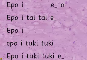 Vorschau - Stundenentwürfe - Epo i tai tai - Lied aus Neuseeland - Liederarbeitung und Liedbegleitung ~ Grundschule Musik - Seite 3