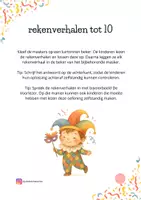 Voorbeeld - rekenverhaaltjes tot 10 - carnaval - Pagina 2