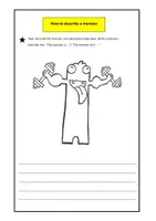 Vorschau - Arbeitsblätter - Arbeitsblatt - How to describe a monster (differenziert) - Seite 2