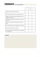 Vorschau - Arbeitsblätter - Feedback sheet for picture descriptions - Seite 1