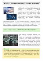 Vorschau - Arbeitsblätter - Kommunikationstechnik: Telefon, Internet & Digitalisierung - Seite 2