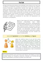 Vorschau - Arbeitsblätter - Die Epik: Kurzprosa, Langprosa & Romane - Seite 1